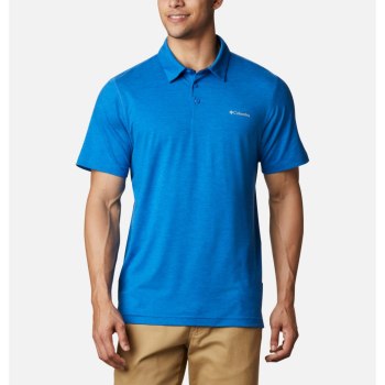 Columbia Polo Heren, Tech Trail Big LichtIndigo, 64ZJUEBOT